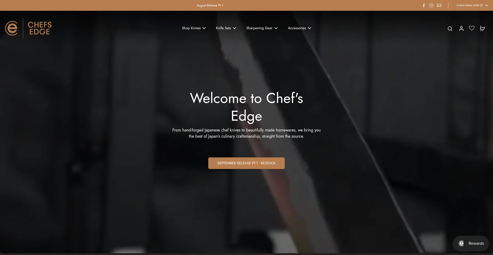 Chefs-edge.com é Seguro e Confiável?