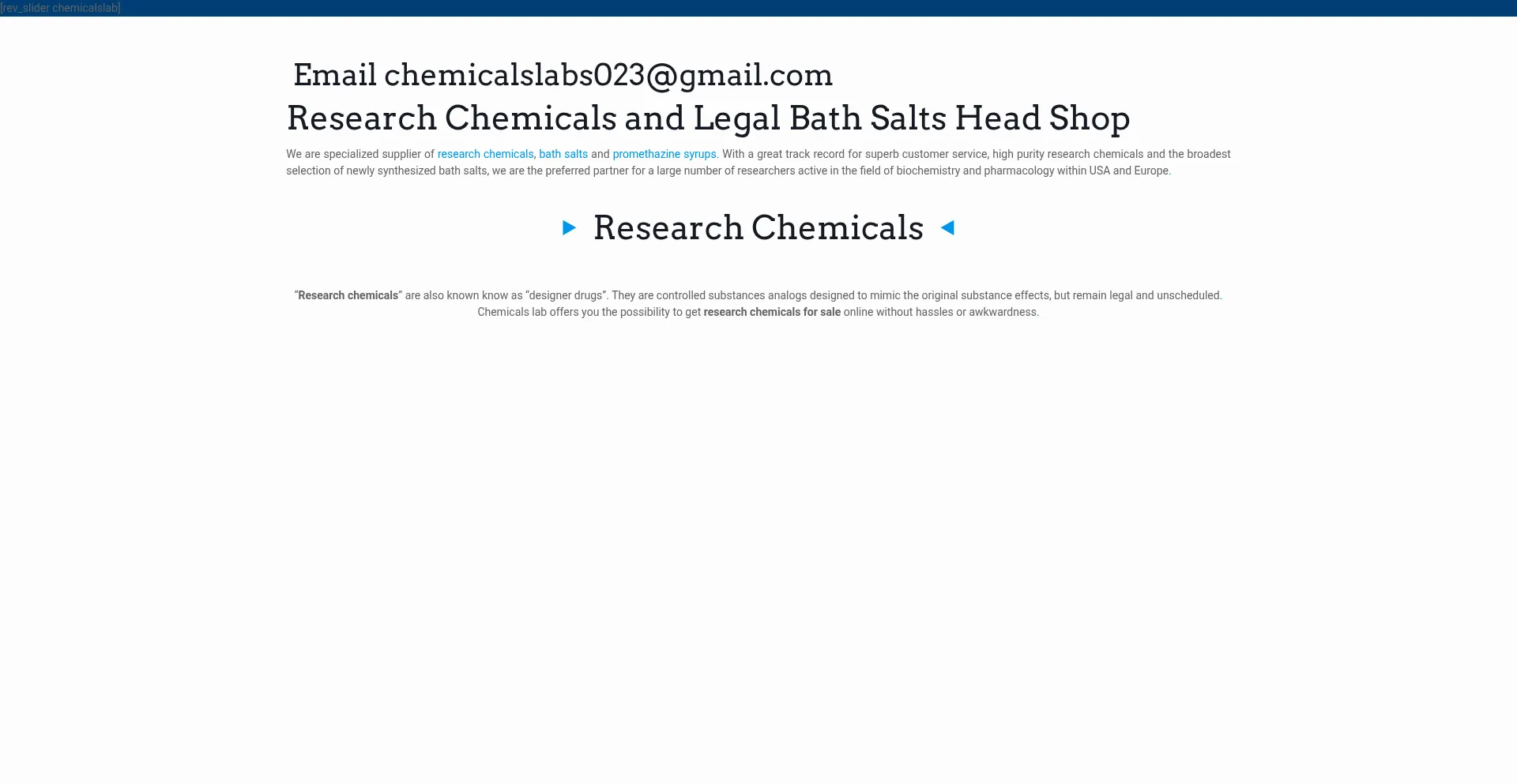 Chemicalslab.com é Seguro e Confiável?