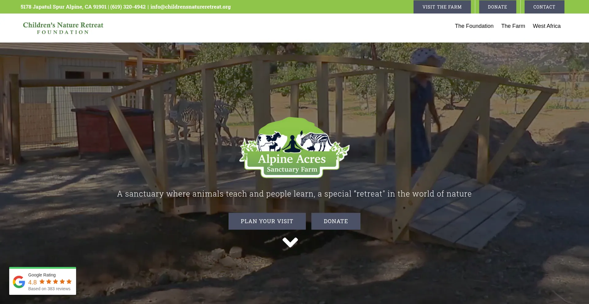 Childrensnatureretreat.org