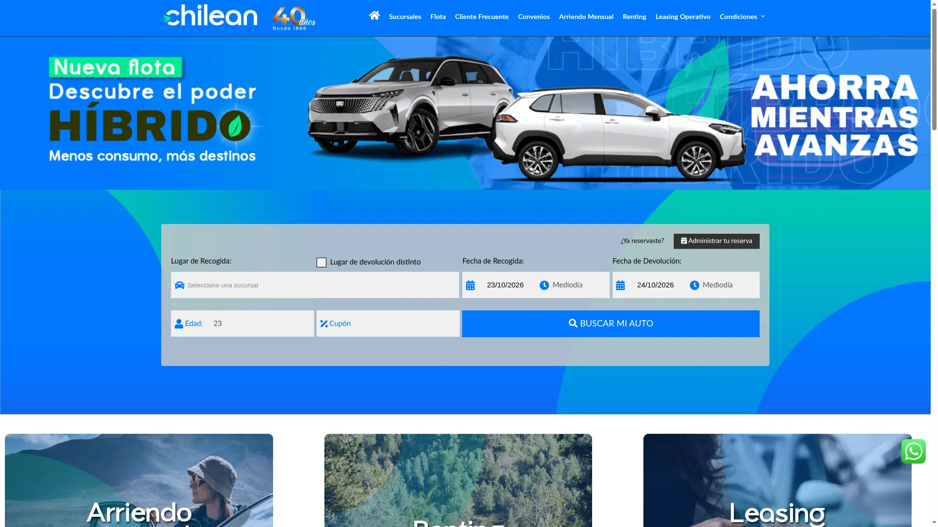 Chileanrentacar.cl