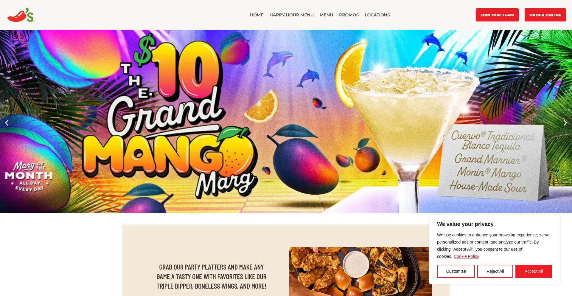 Chilis808.com Screenshot