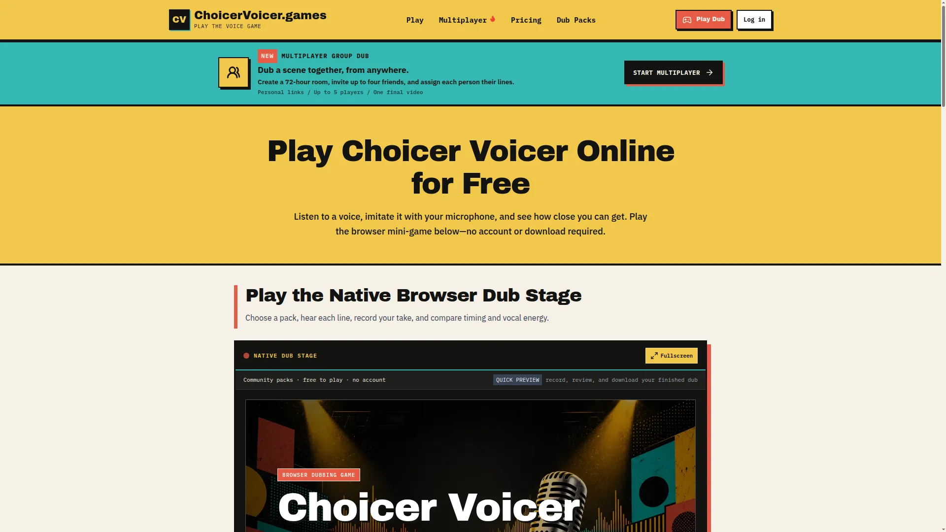 Choicervoicer.games