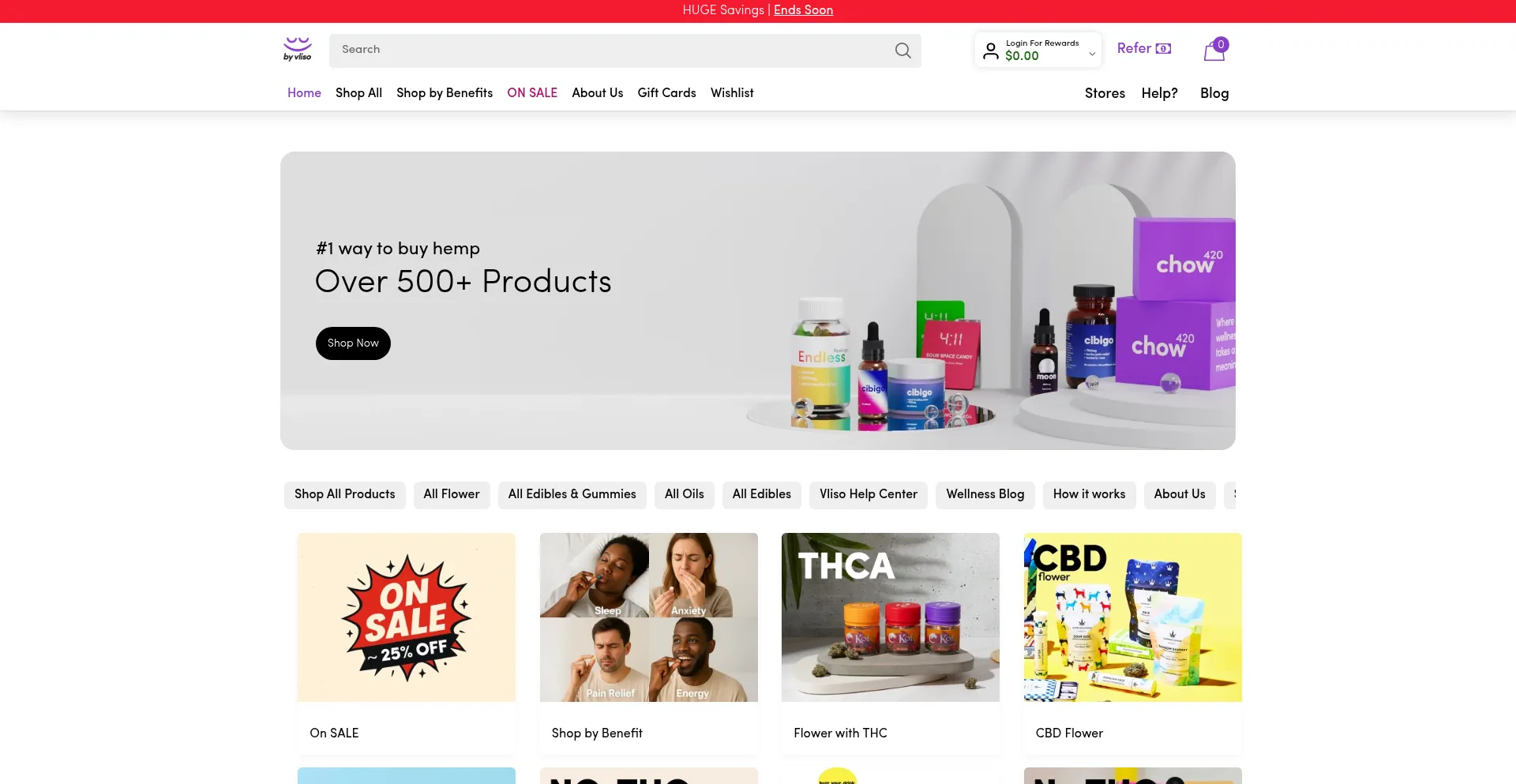 Chow420.com Screenshot