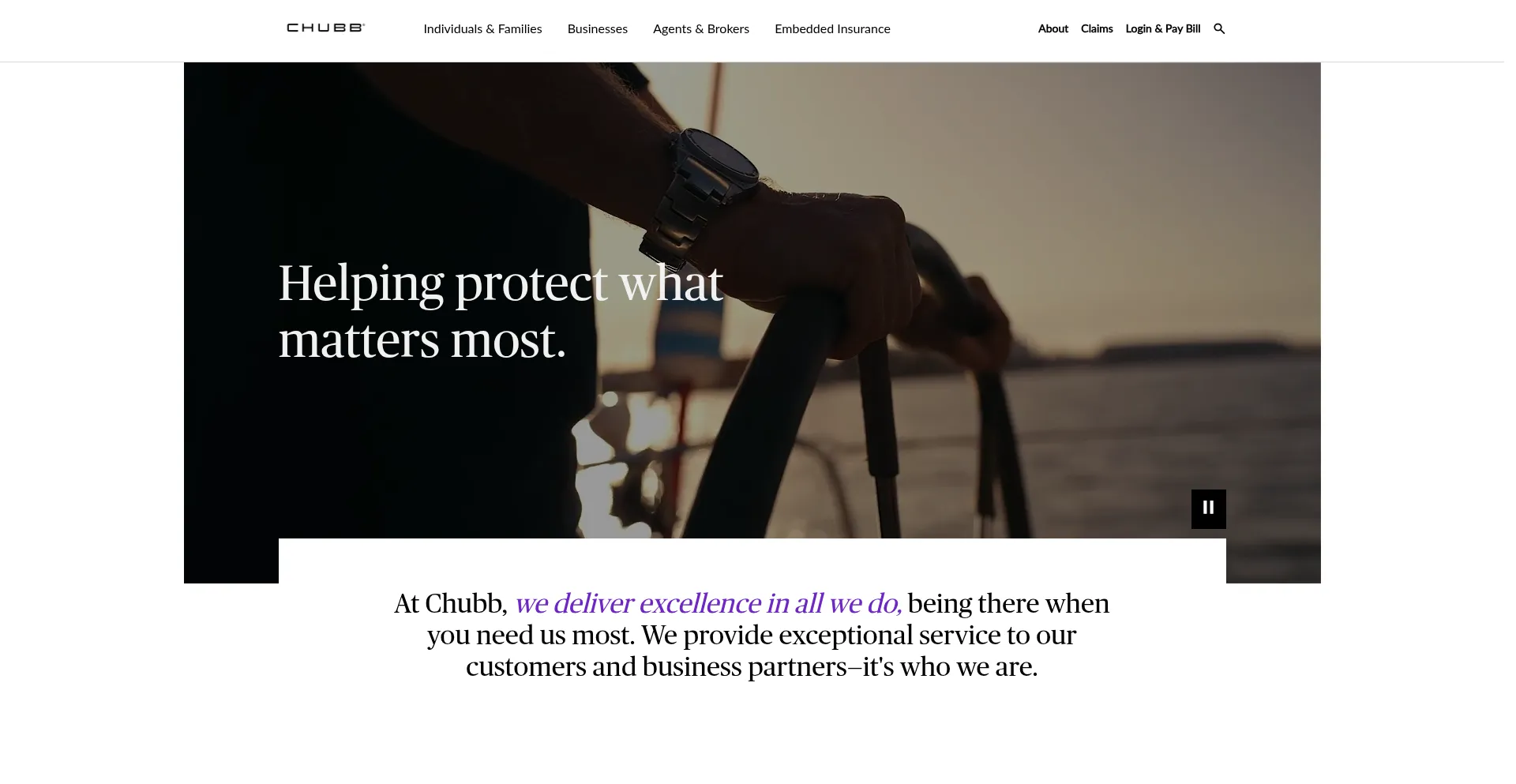 Chubb.com é Seguro e Confiável?