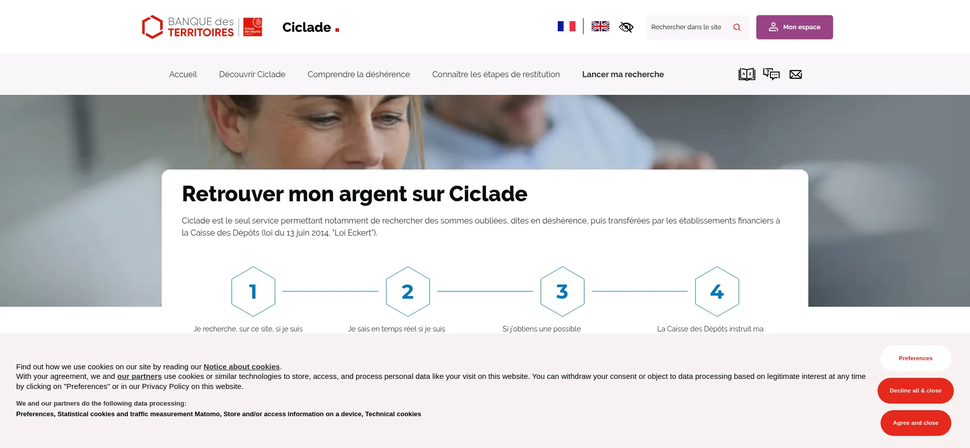 Ciclade.caissedesdepots.fr