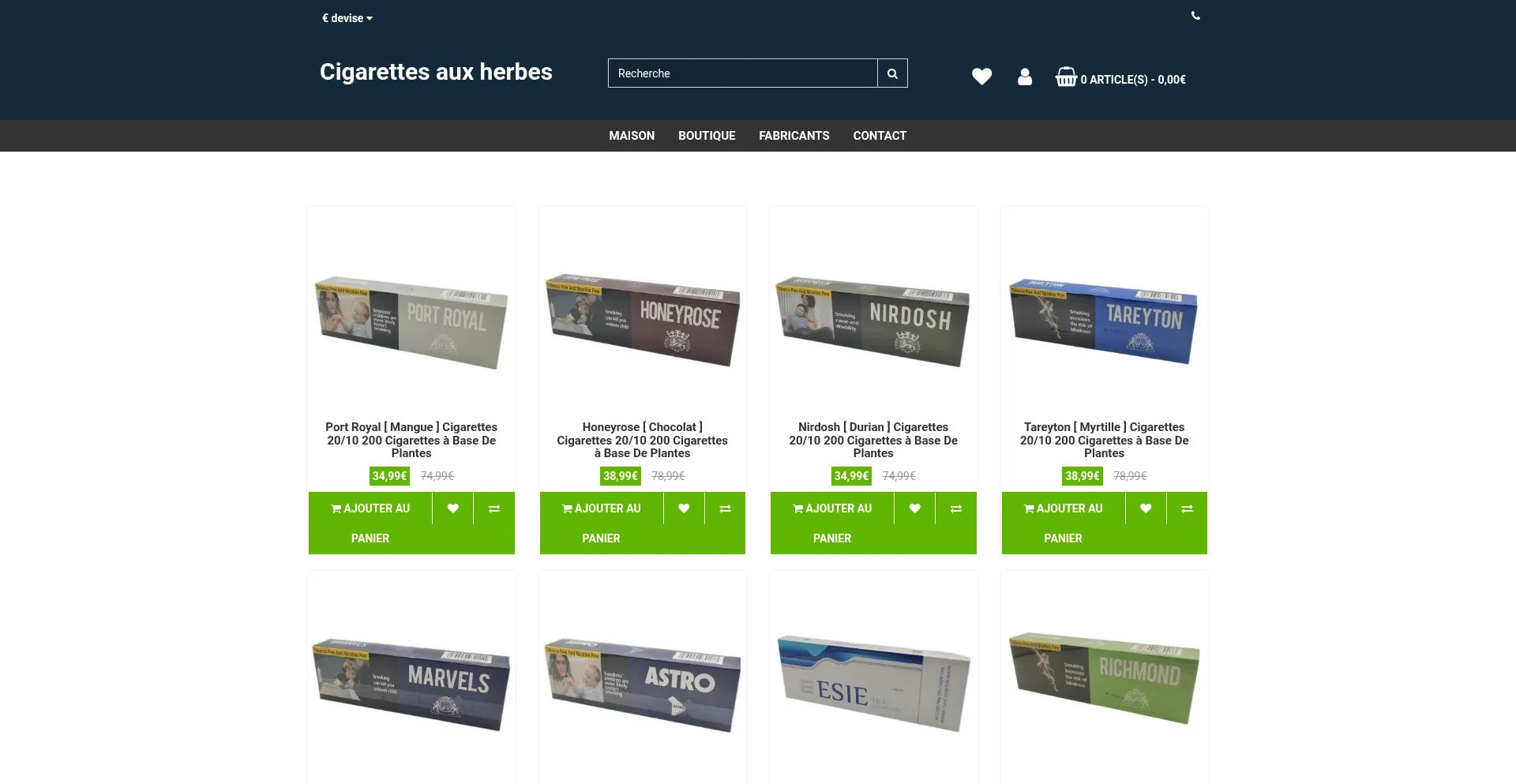 Cigarettesauxherbes.com