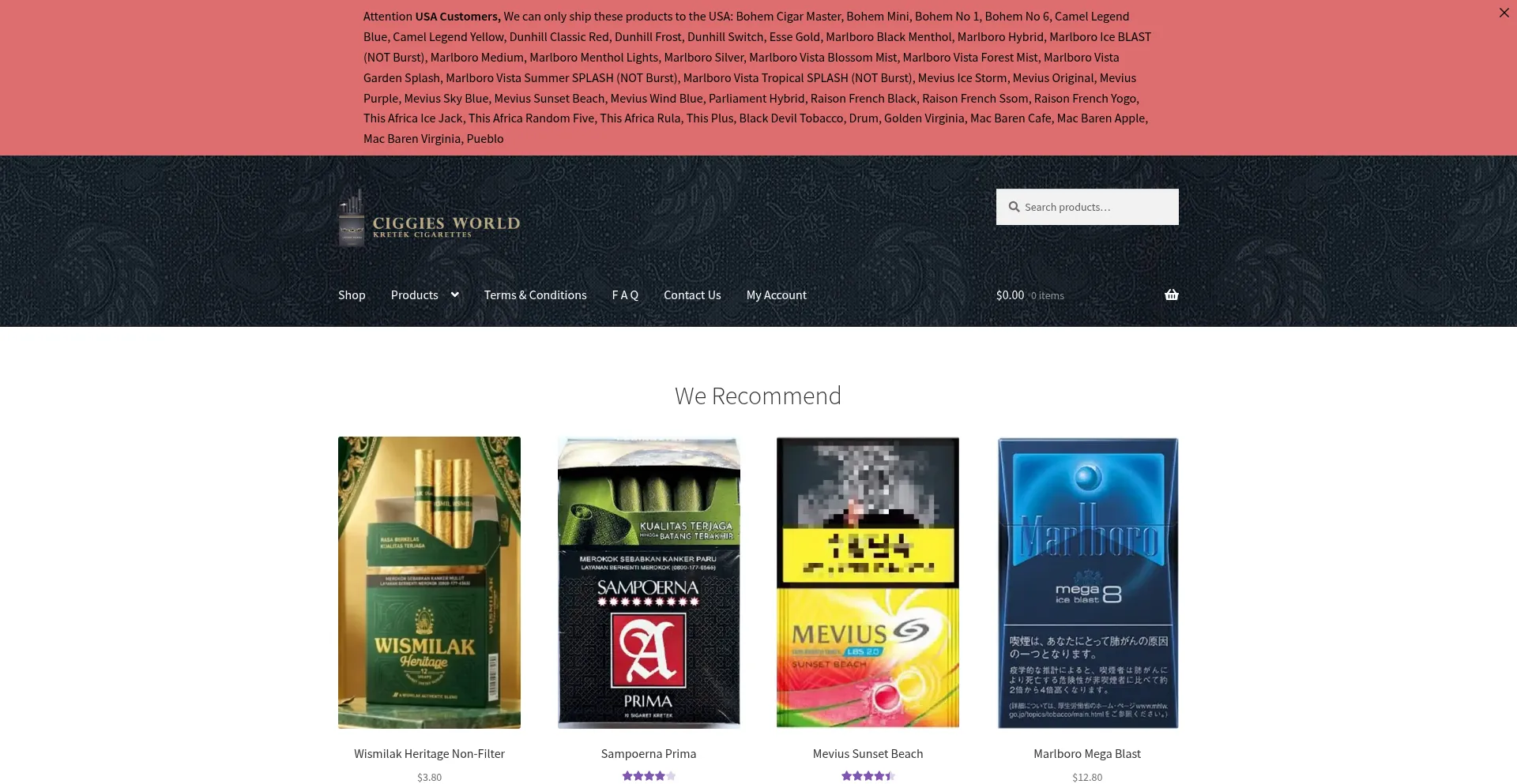 Ciggiesworld.com