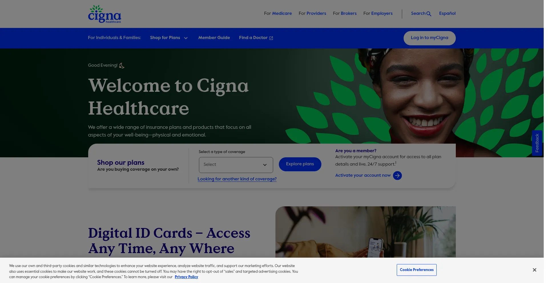 Cigna.com é Seguro e Confiável?