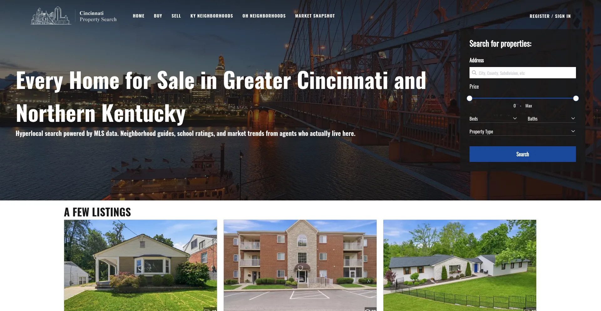Cincinnatipropertysearch.com