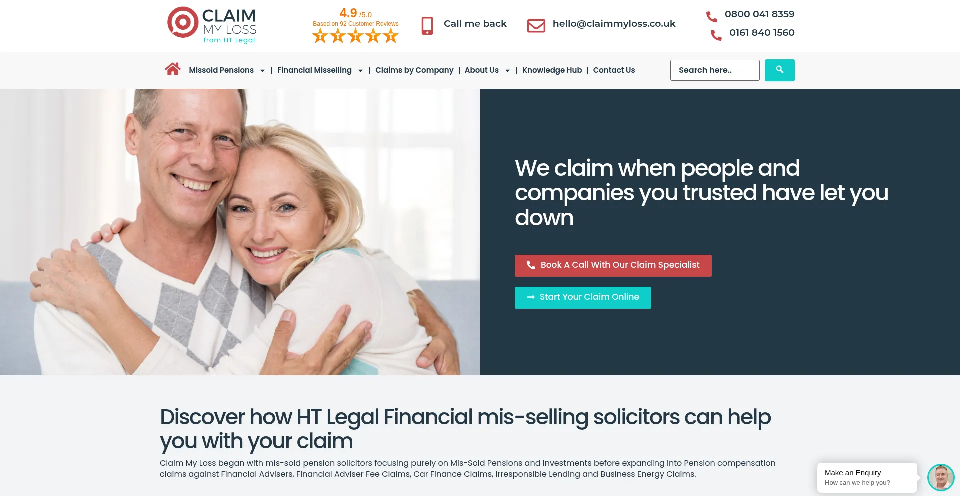Claimmyloss.co.uk é Seguro e Confiável?