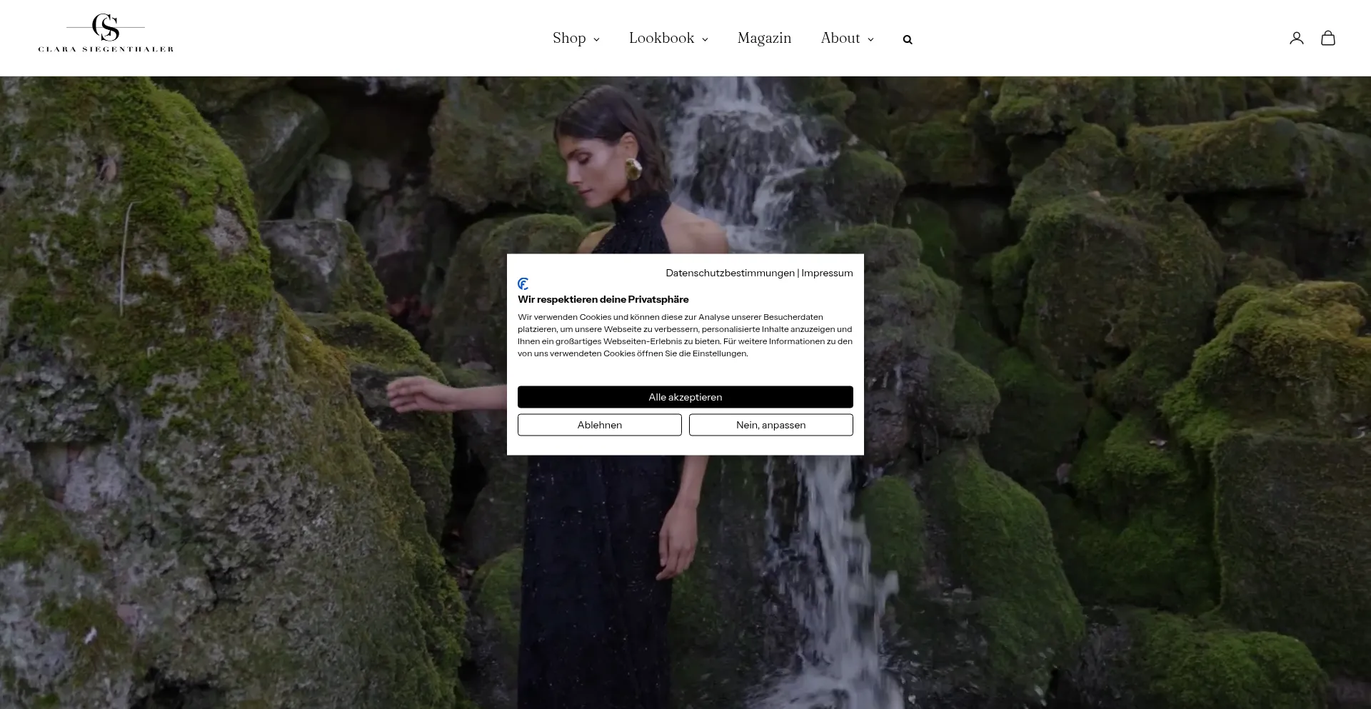 Clarasiegenthaler.com Screenshot