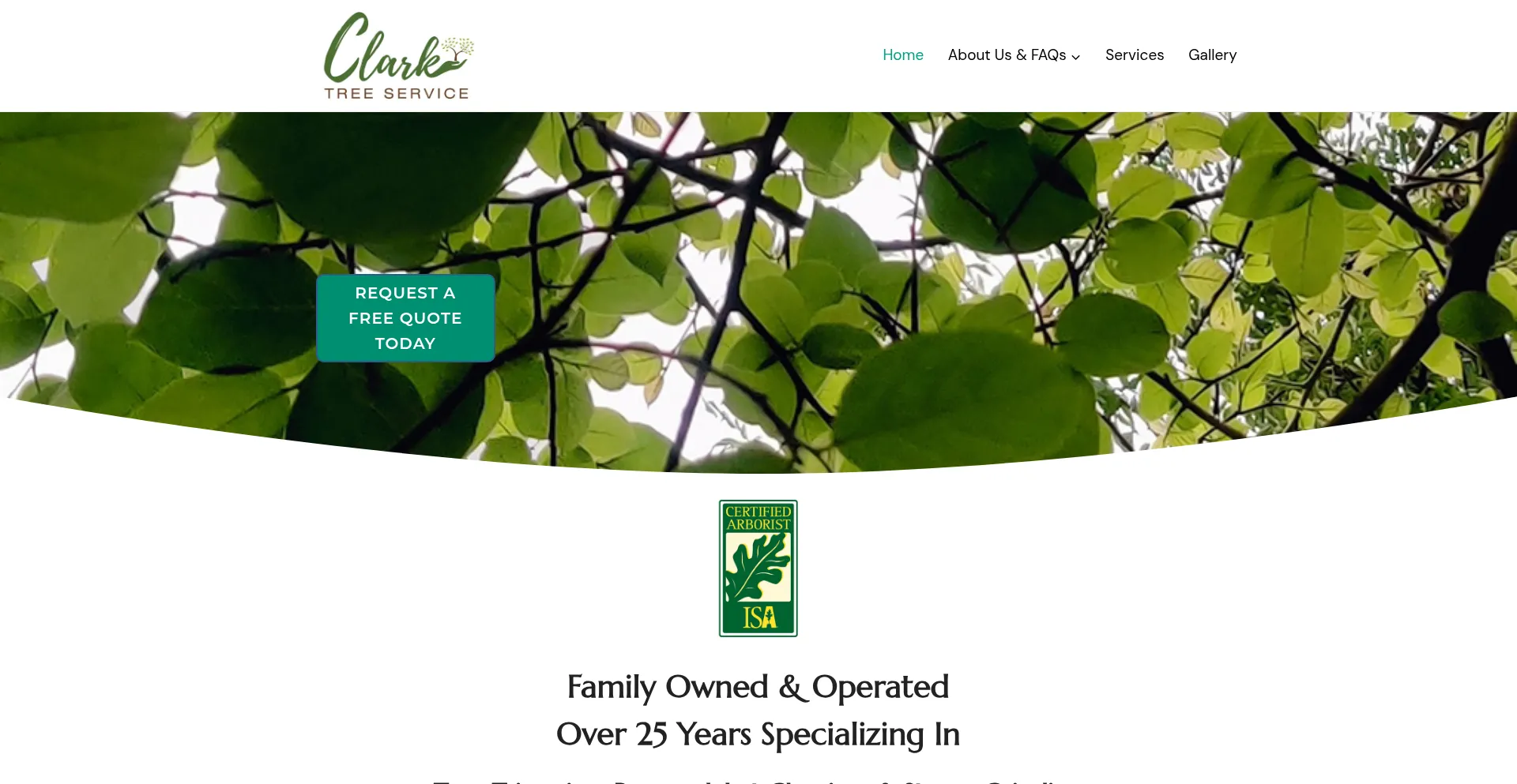 Clarktreeservicemi.com