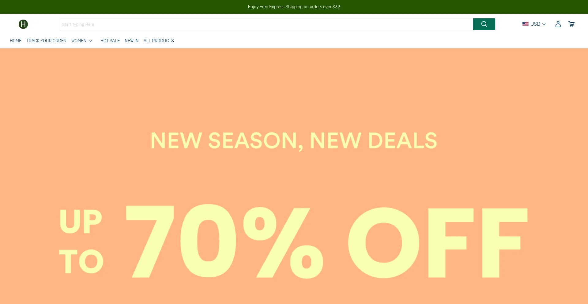Website screenshot of Claroban.com