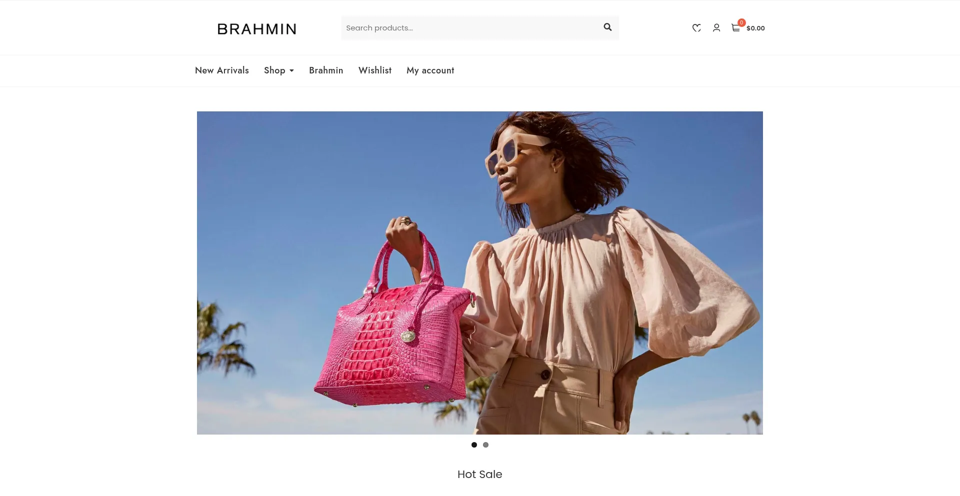 Website screenshot of Claudiajelineck.shop