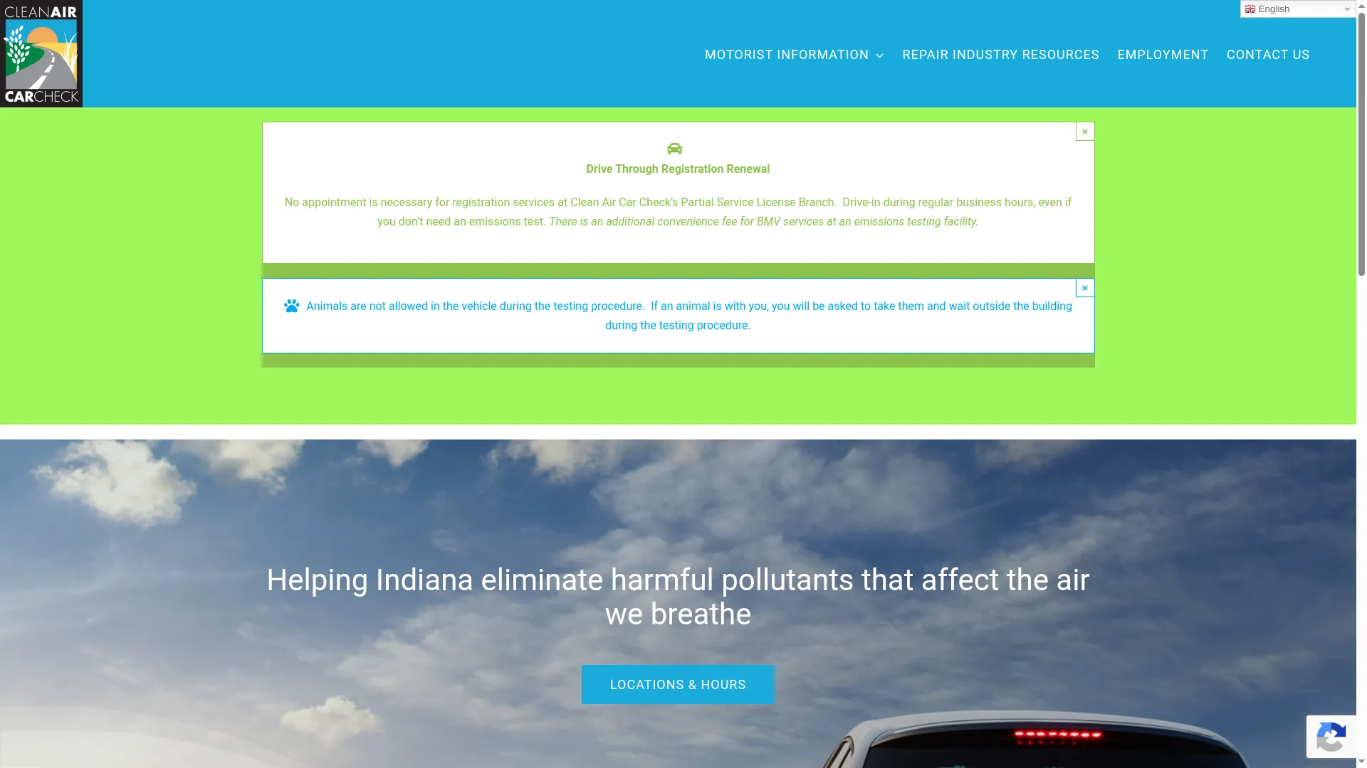 Cleanaircarcheck.com