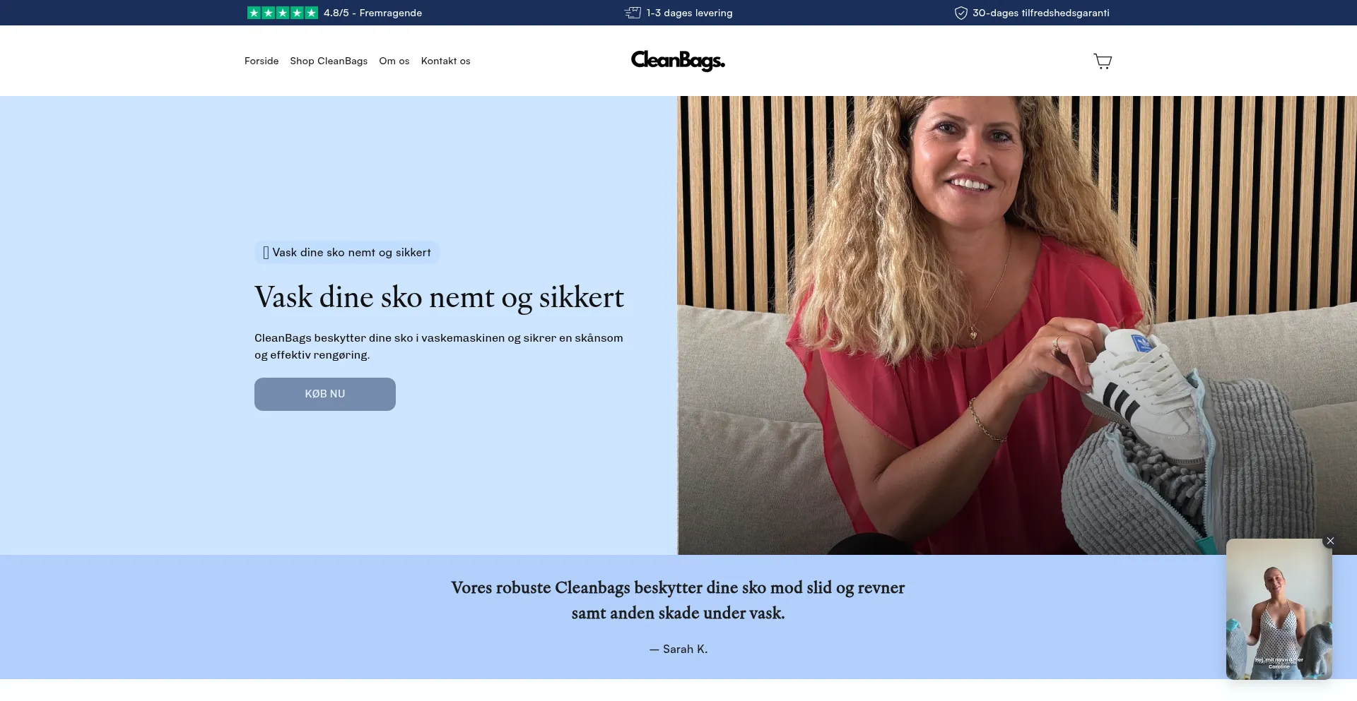 Cleanbags.dk é Seguro e Confiável?