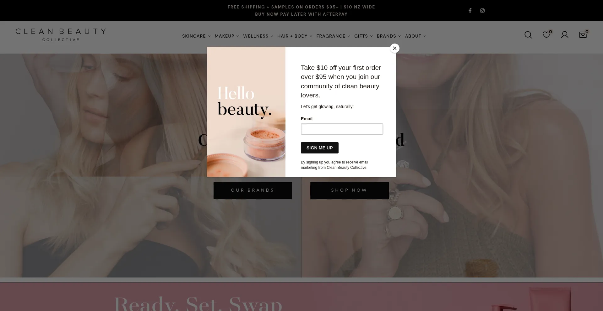 Cleanbeautycollective.co.nz é Seguro e Confiável?