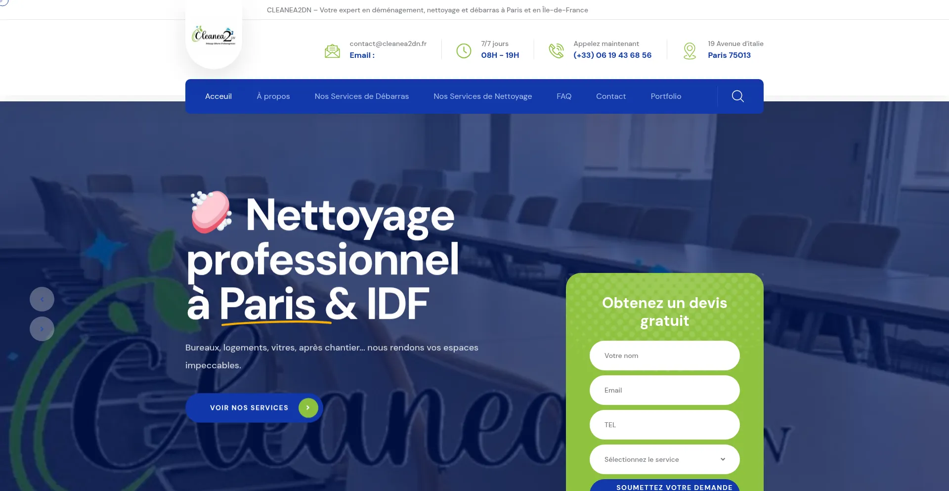 Cleanea2dn.fr é Seguro e Confiável?