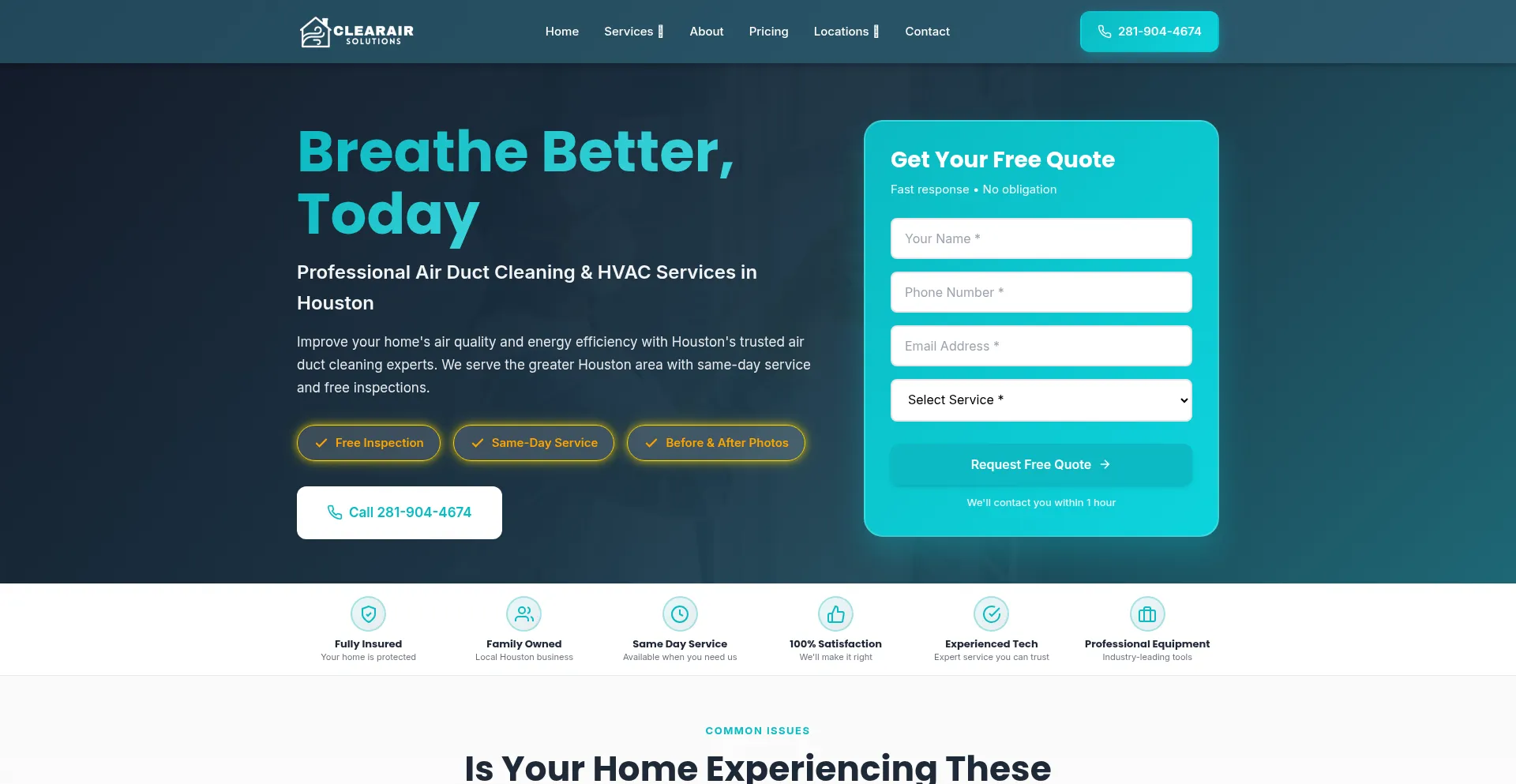 Clearairsolutionstx.com