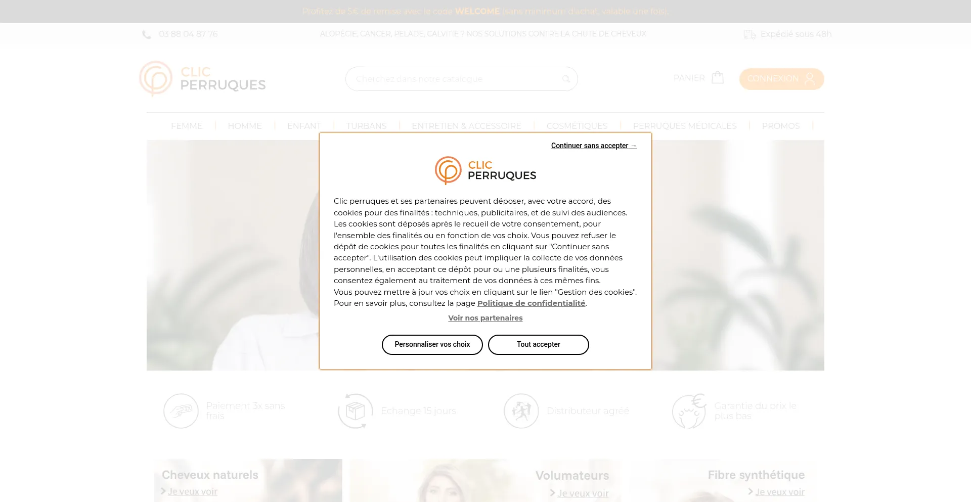 Clic-perruques.fr é Seguro e Confiável?