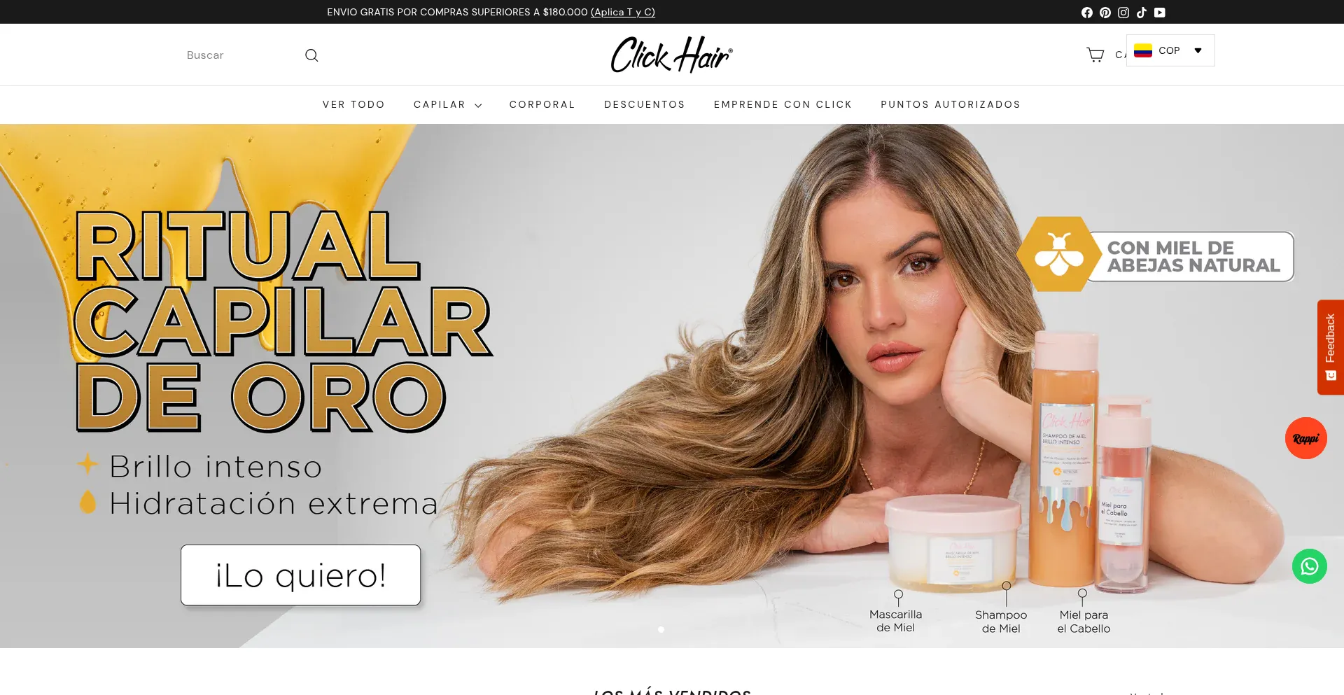 Clickhair.com.co é Seguro e Confiável?