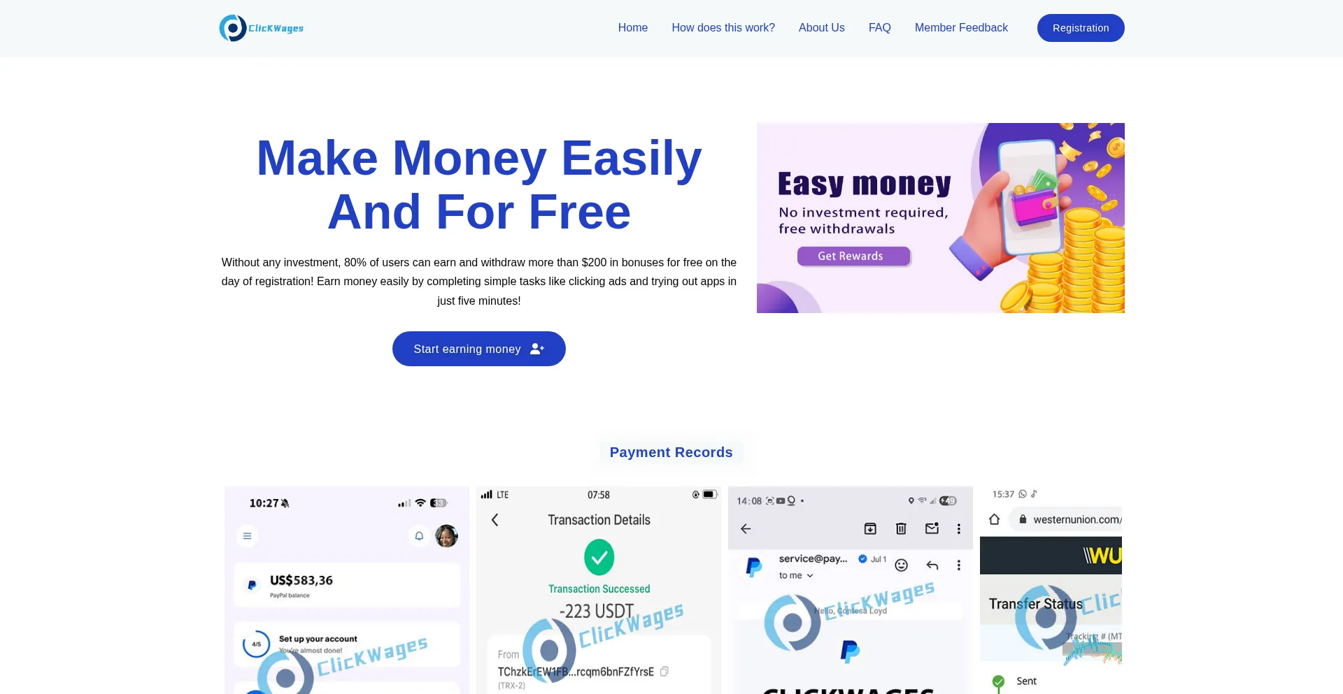 Clickwbwages.buzz é Seguro e Confiável?