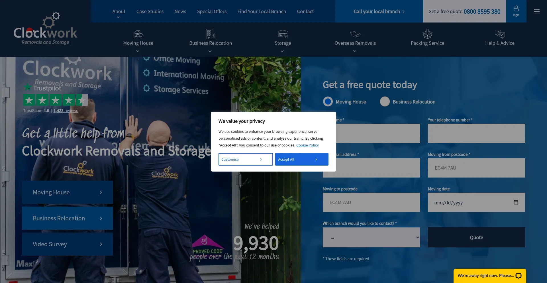 Clockworkremovals.co.uk