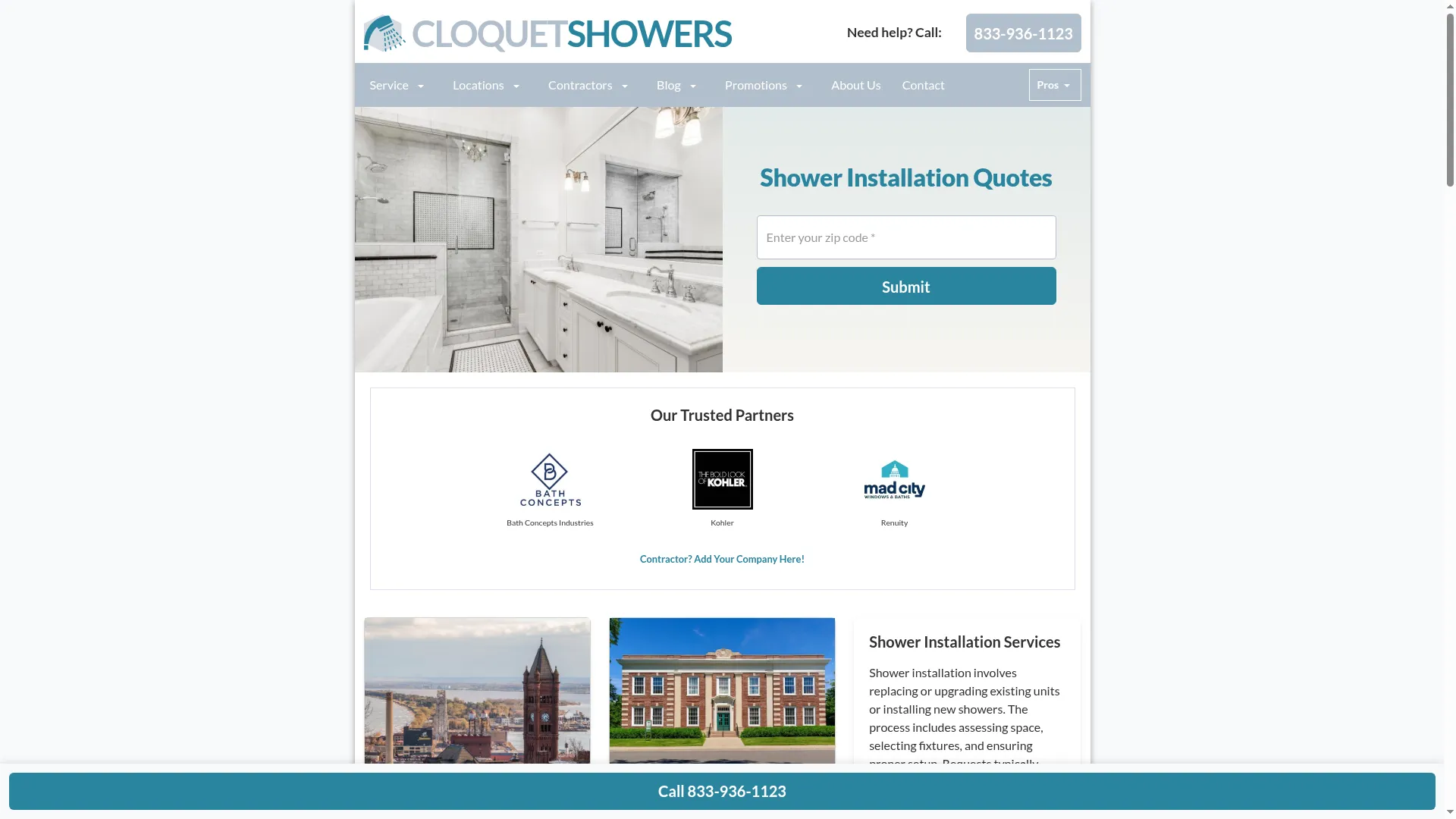Cloquetshowers.com