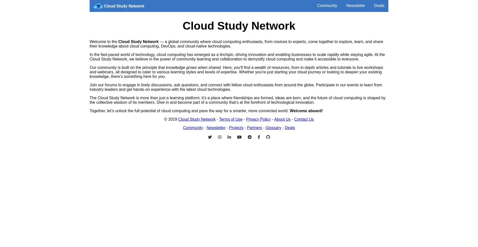Cloudstudy.net