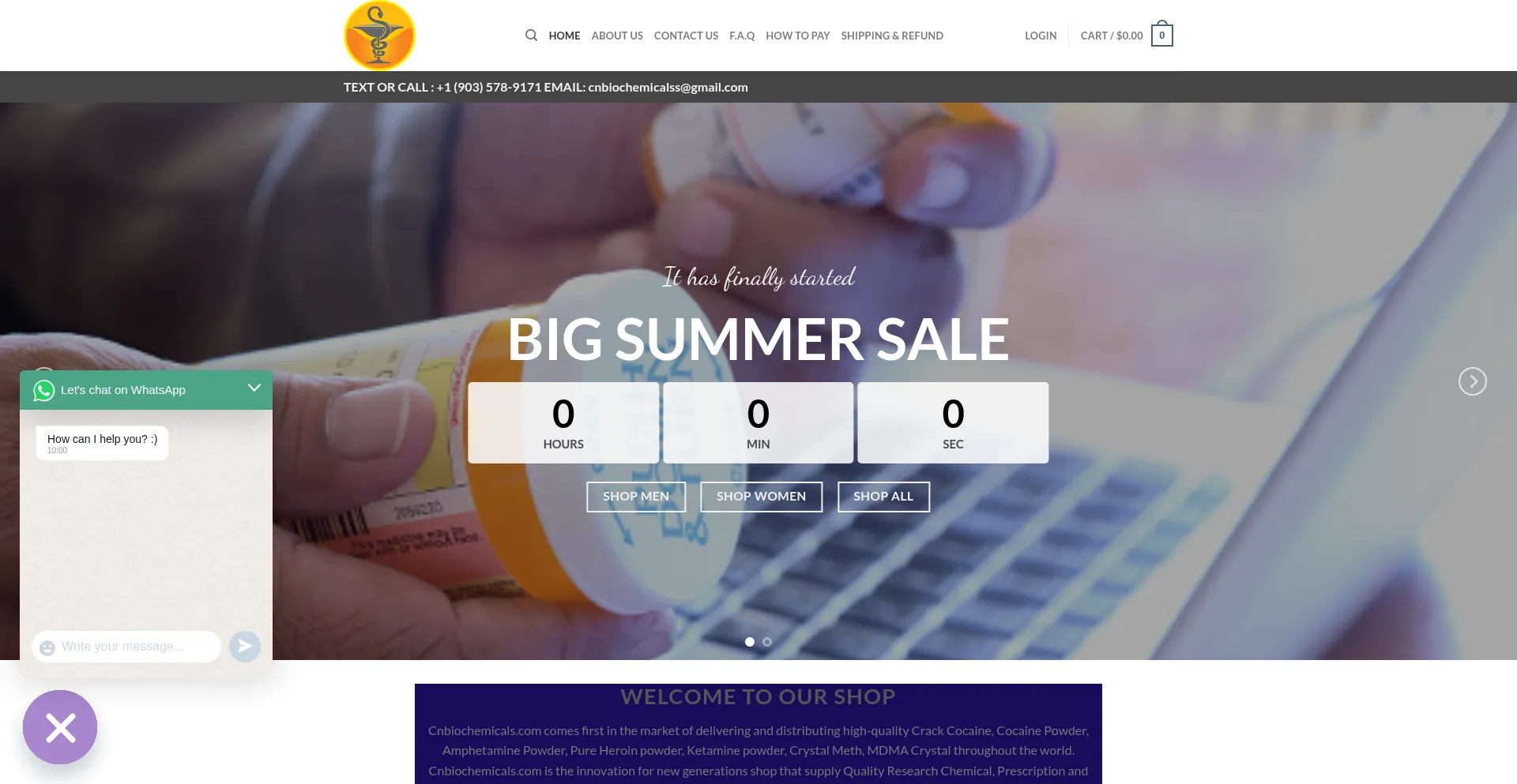 Cnbiochemicals.com é Seguro e Confiável?