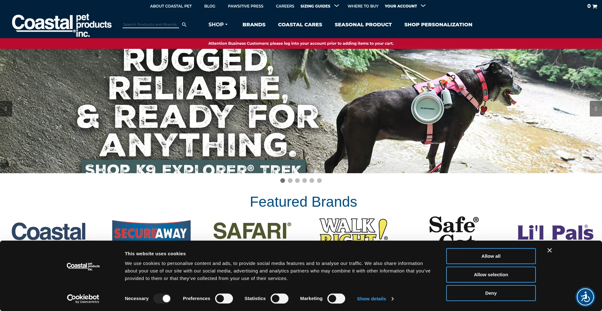 Coastalpet.com é Seguro e Confiável?