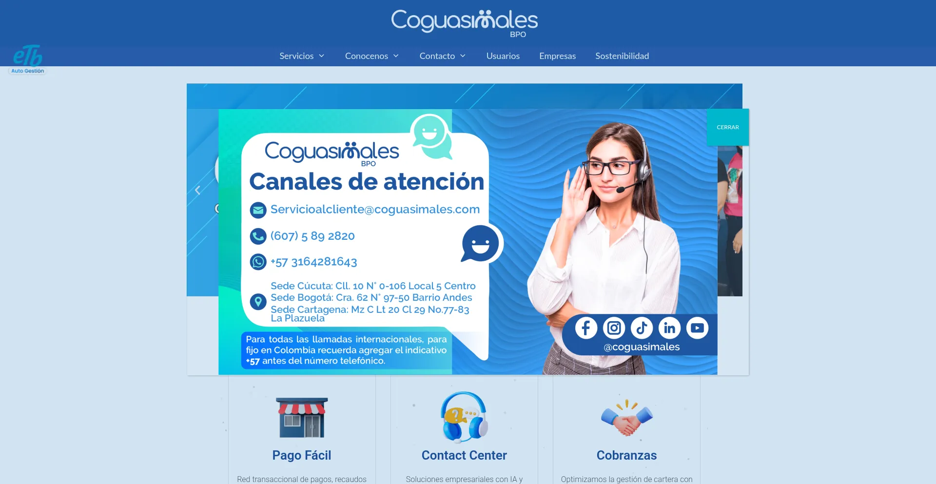 Coguasimales.com é Seguro e Confiável?