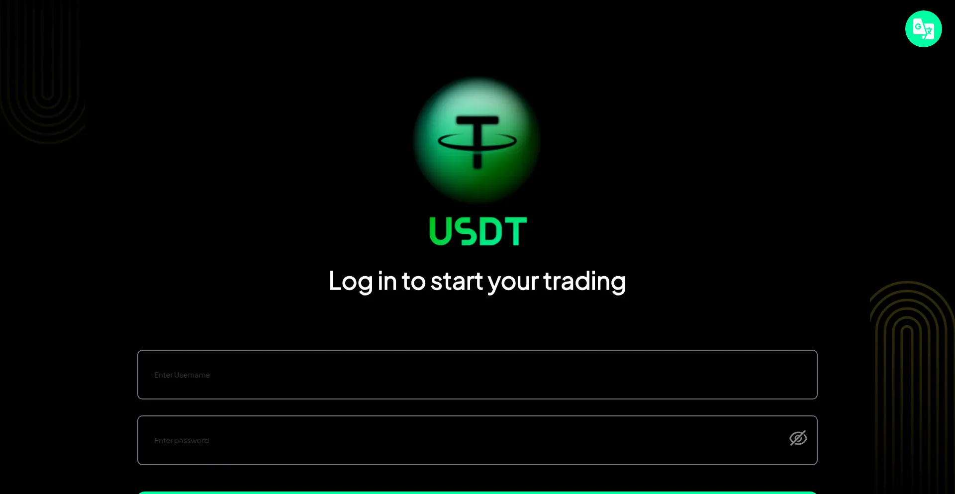 Website screenshot of Coinle.top