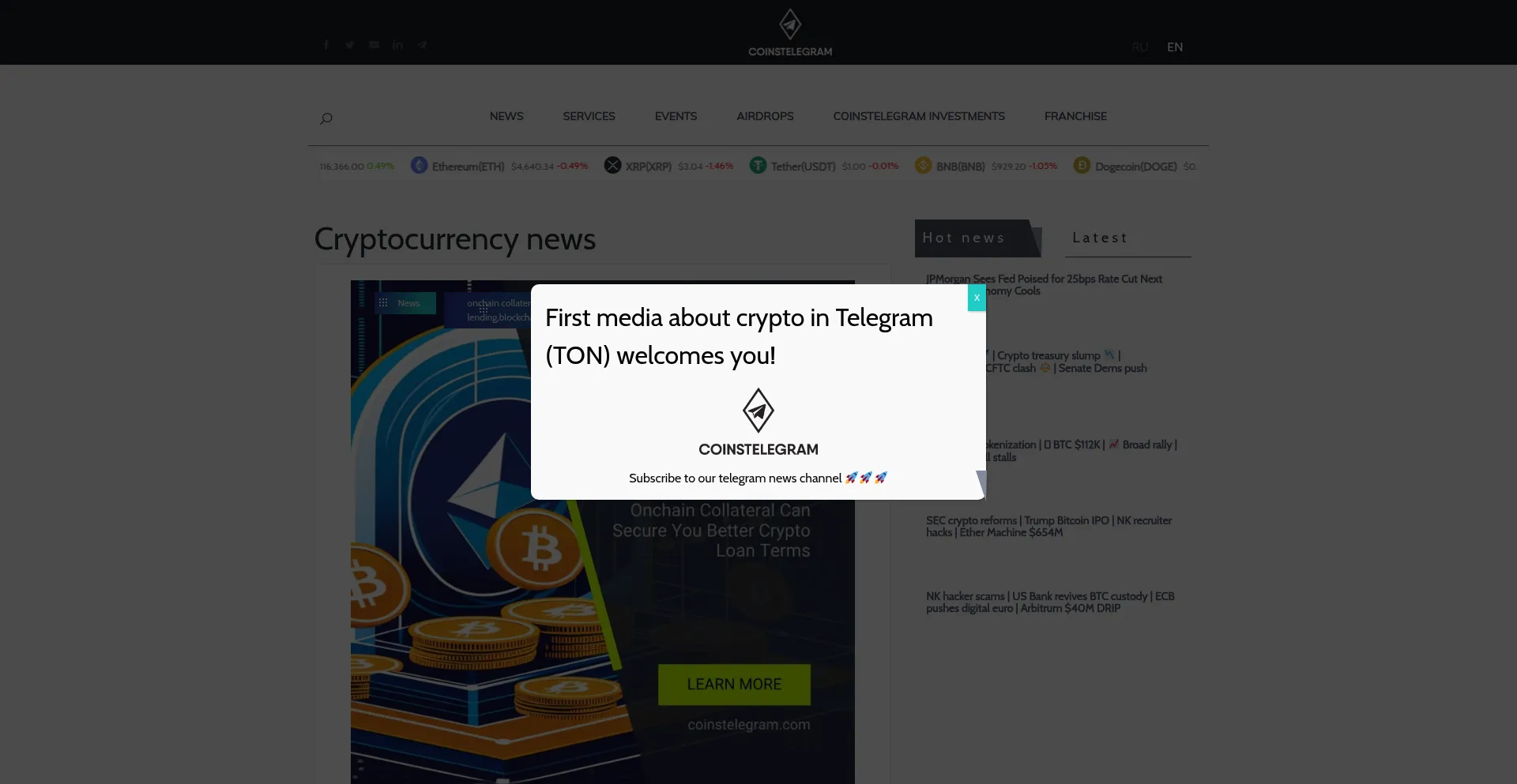 Coinstelegram.com é Seguro e Confiável?