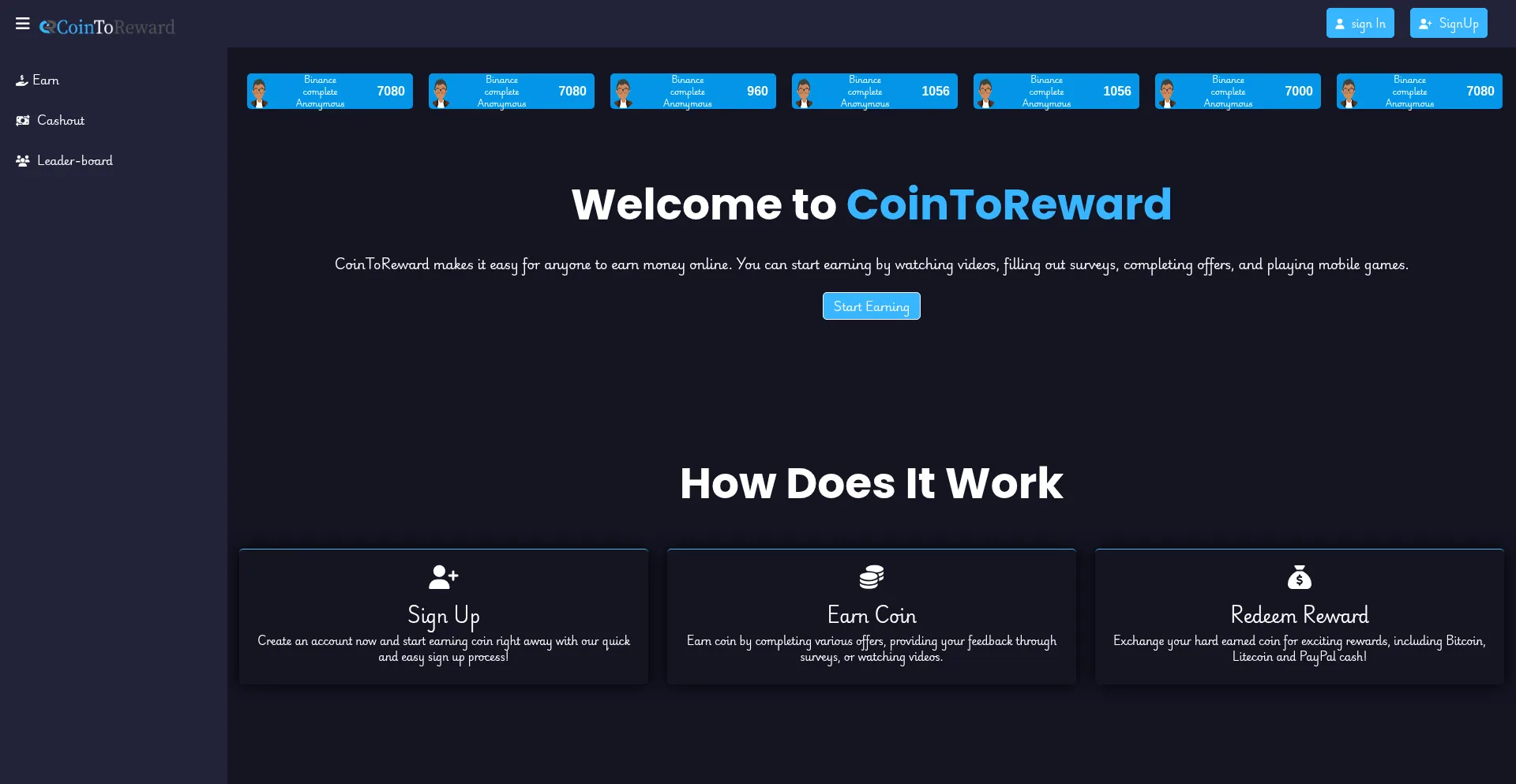 Cointoreward.com