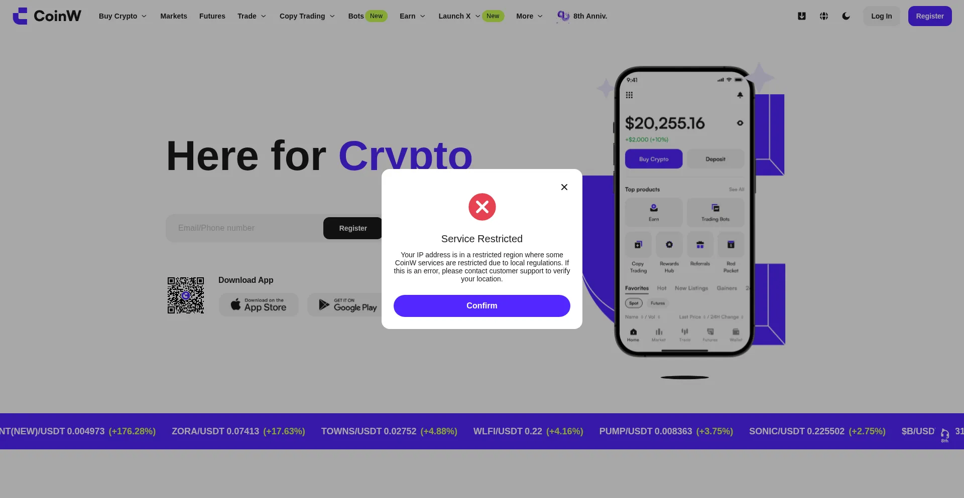 Coinw.city é Seguro e Confiável?