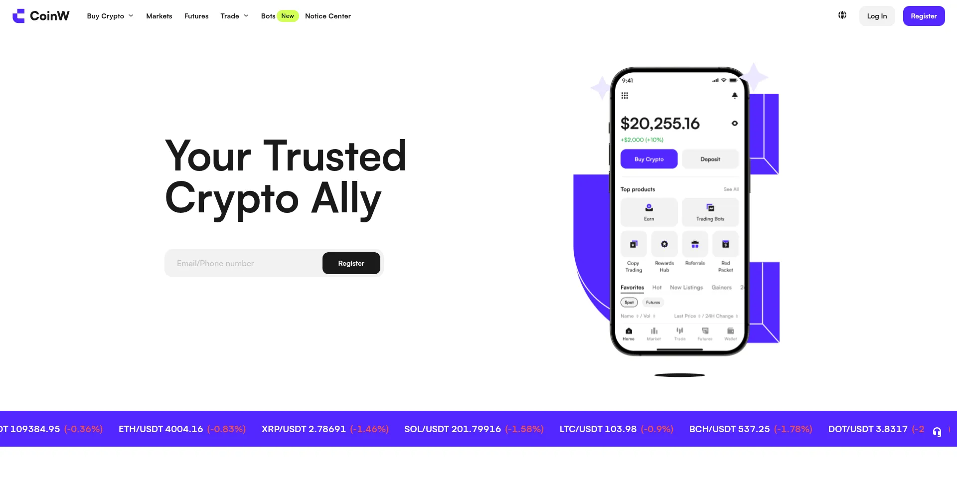 Coinwcu.com Screenshot