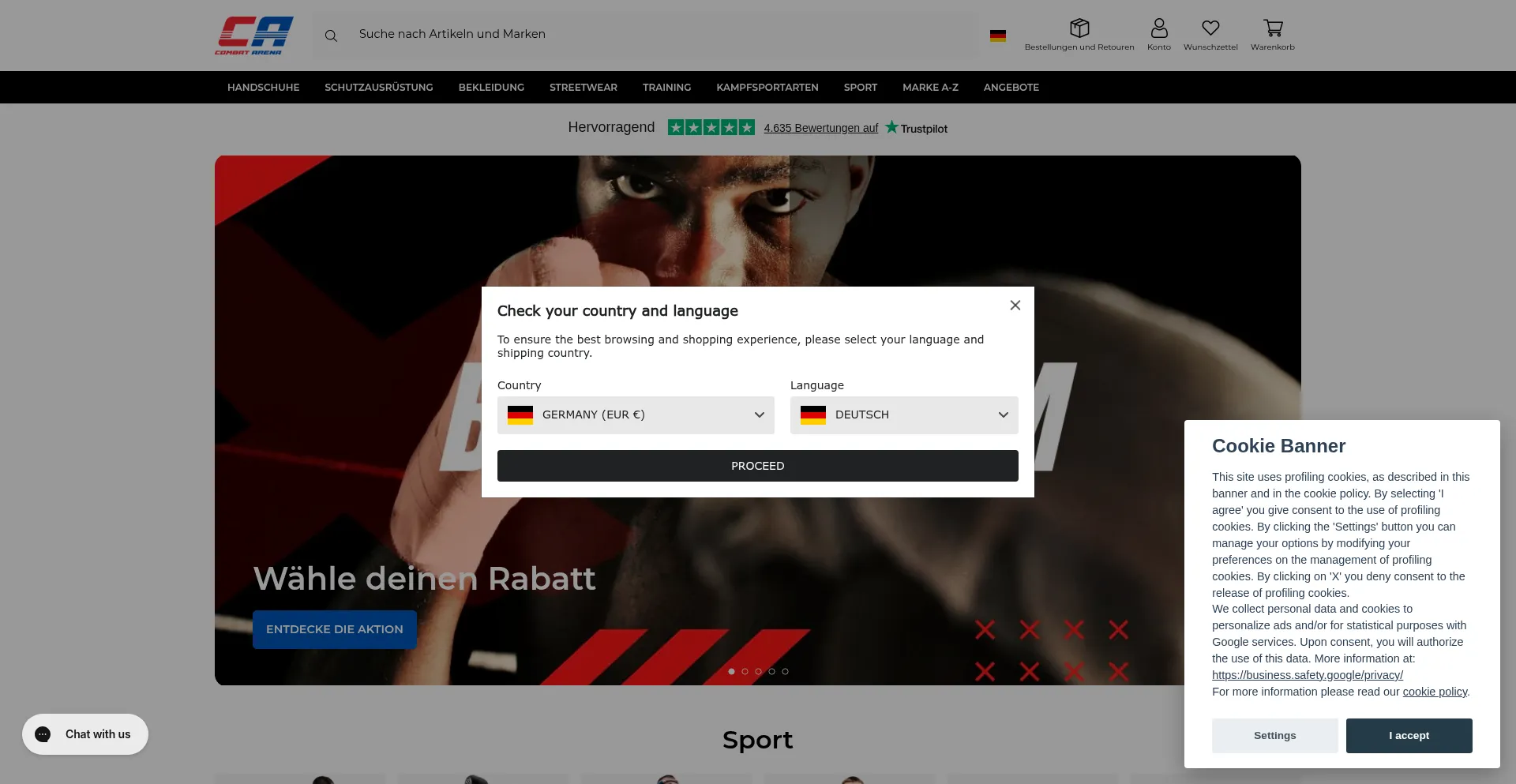 Combatarena.de é Seguro e Confiável?