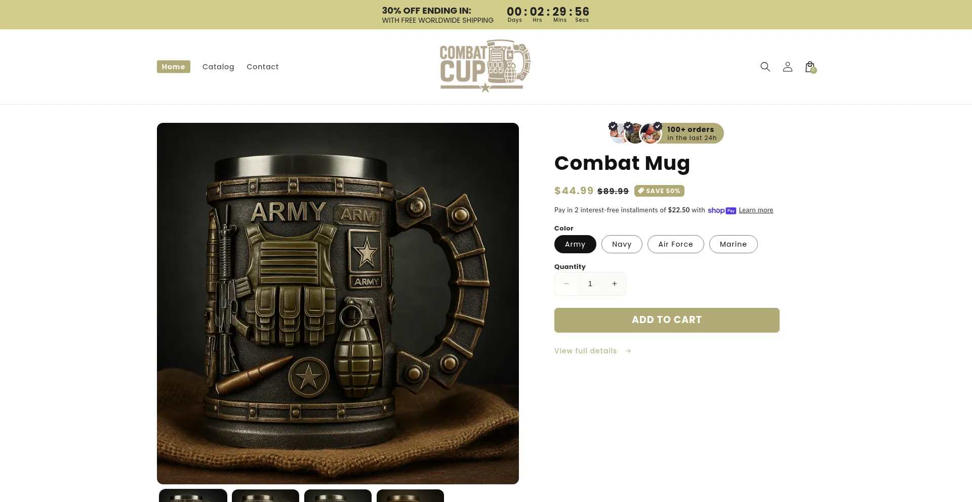 Combatcup.store é Seguro e Confiável?