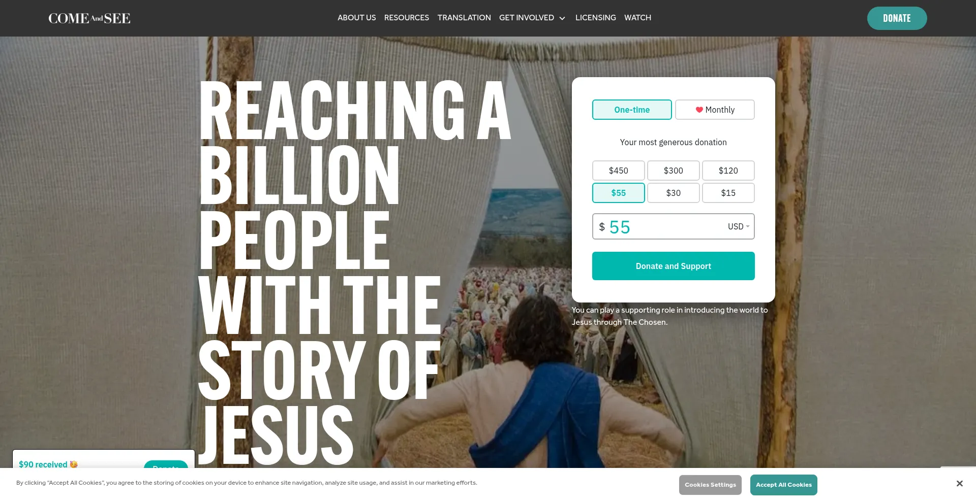 Comeandseefoundation.org é Seguro e Confiável?