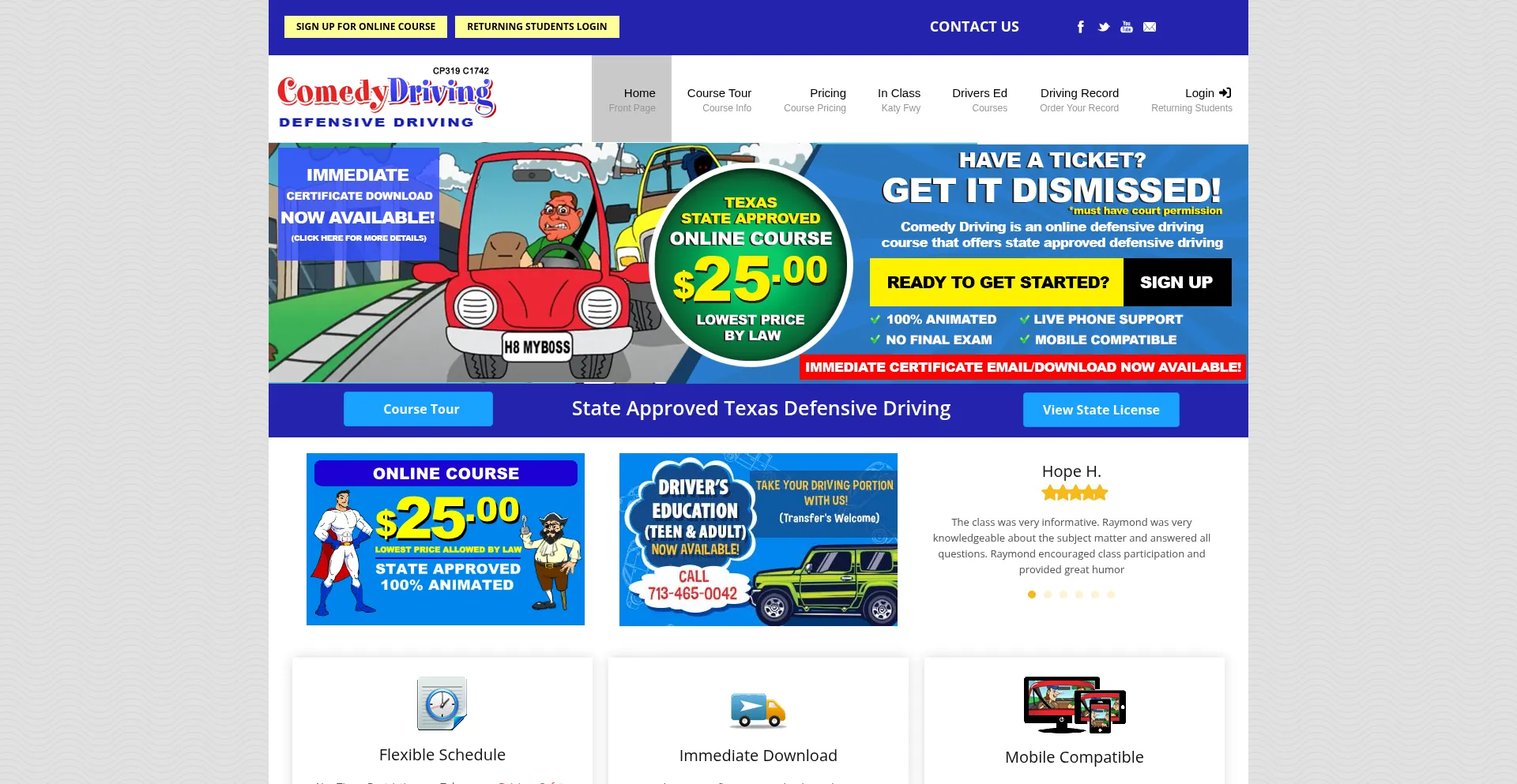 Comedydriving.com