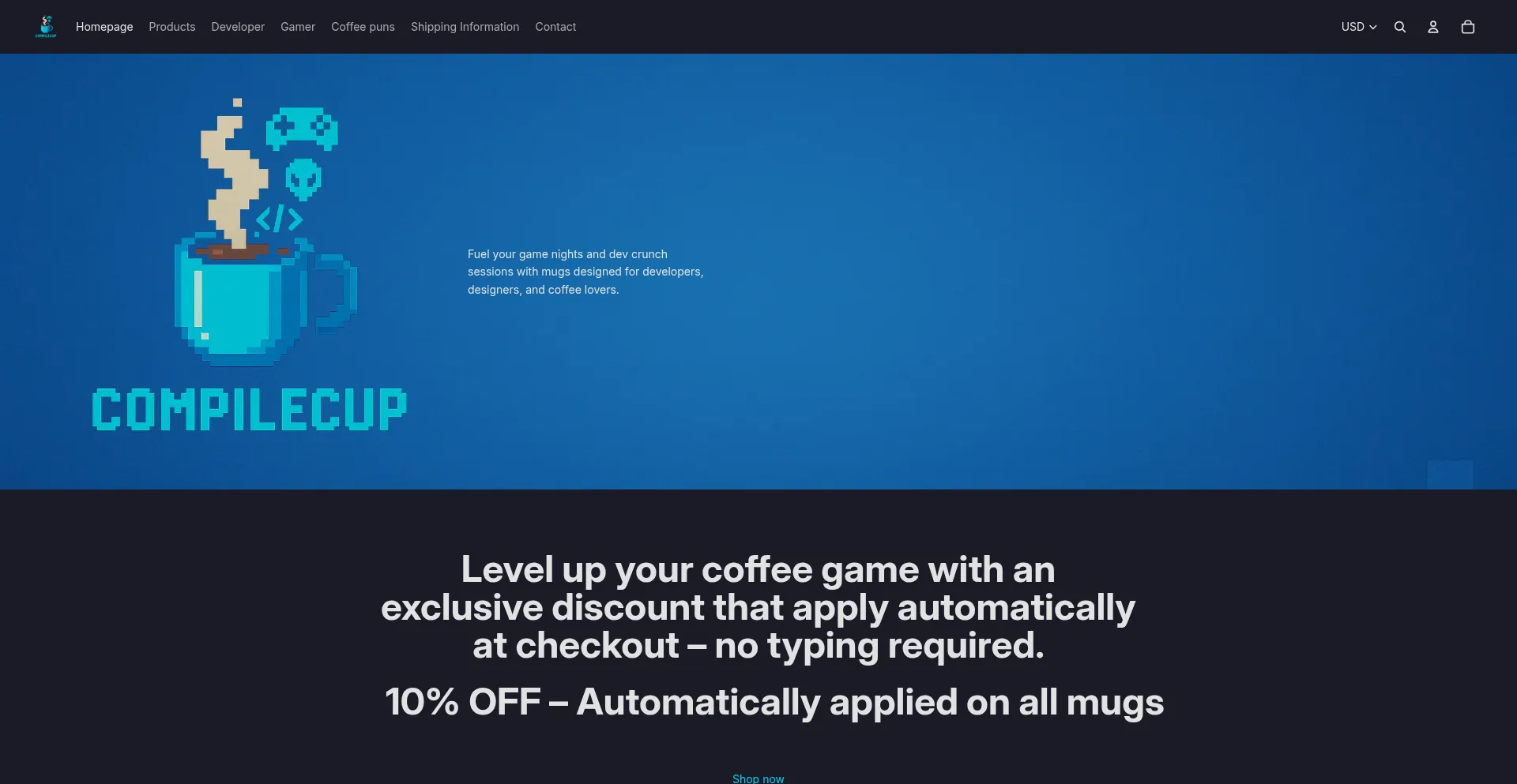 Compilecup.com Screenshot