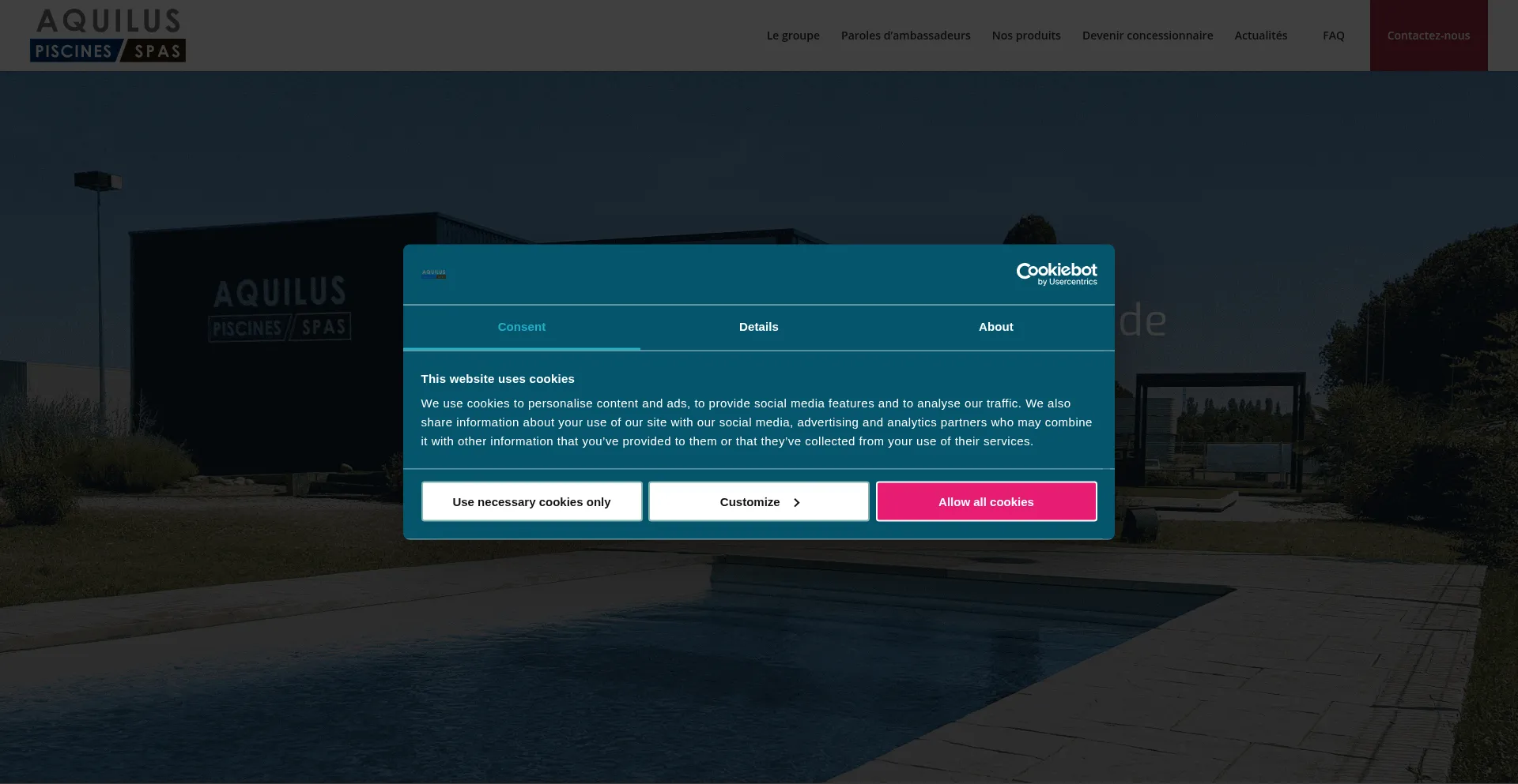 Concessionnaire.aquilus-piscines.com é Seguro e Confiável?