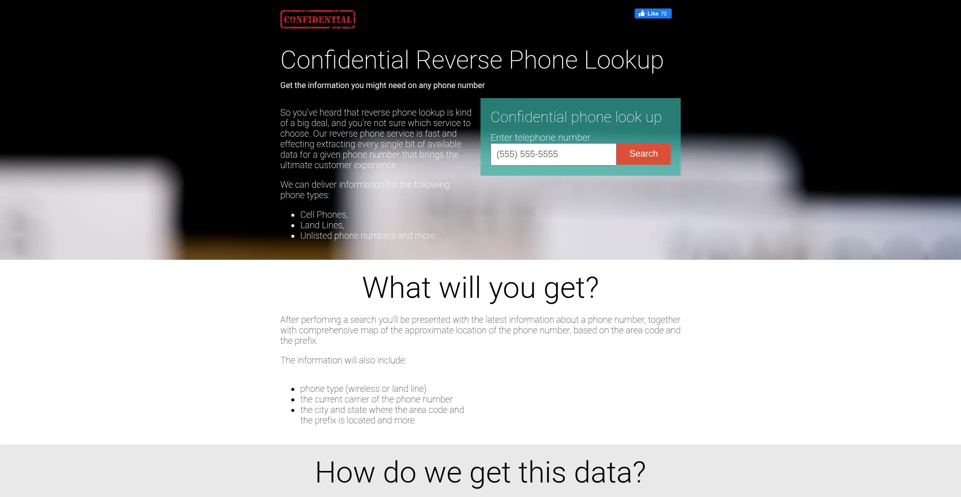 Confidentialphonelookup.com