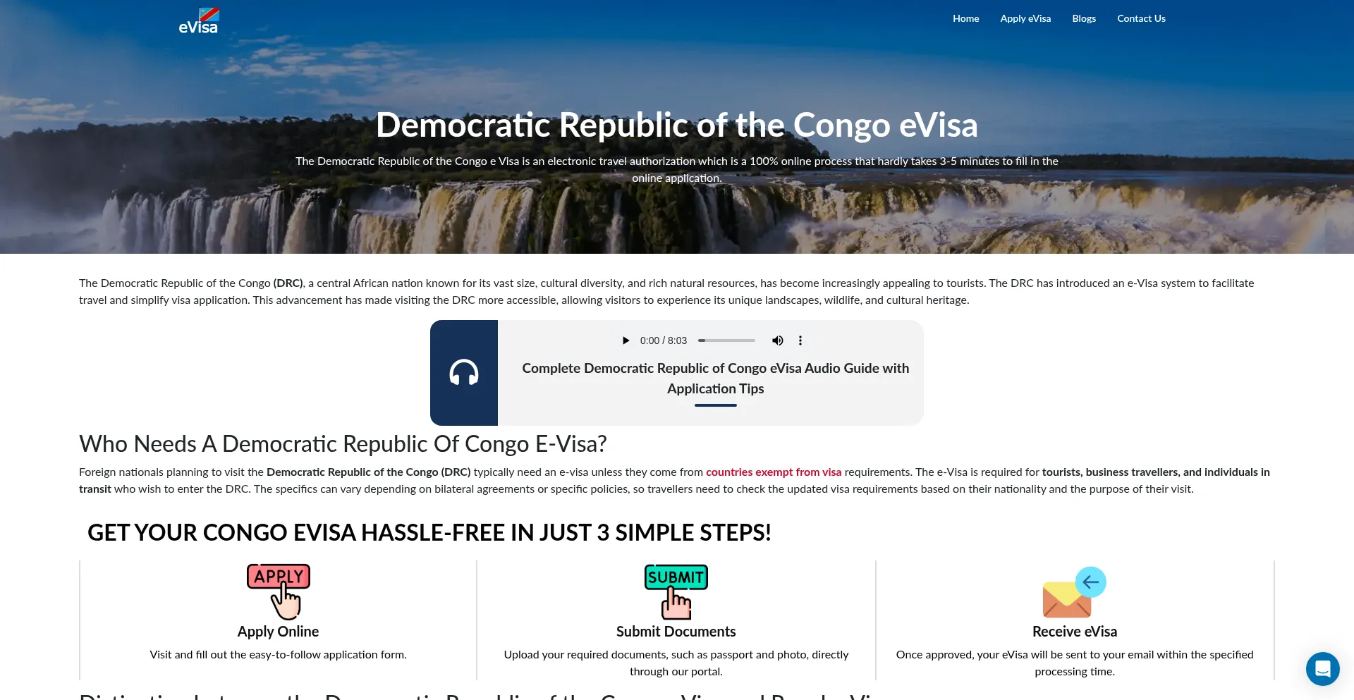 Congo-evisa.com é Seguro e Confiável?
