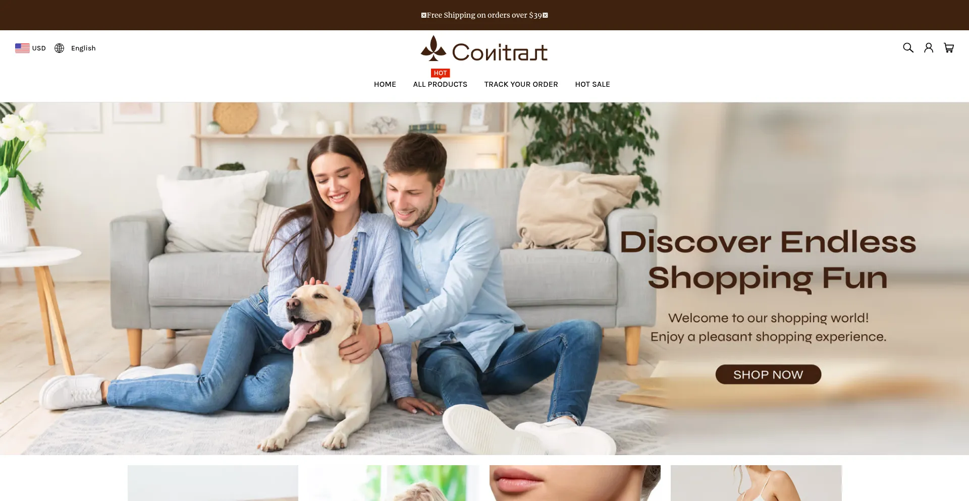 Conitrast.com Screenshot