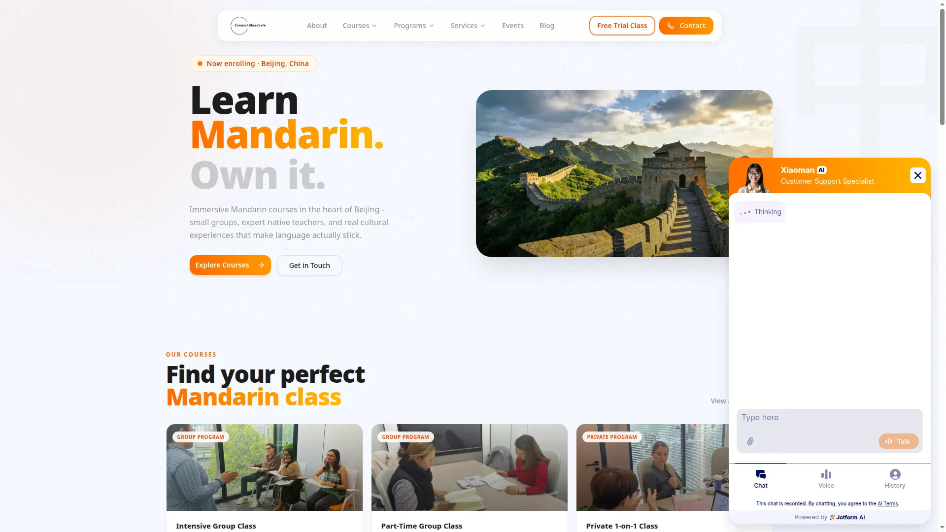 Connectmandarin.com