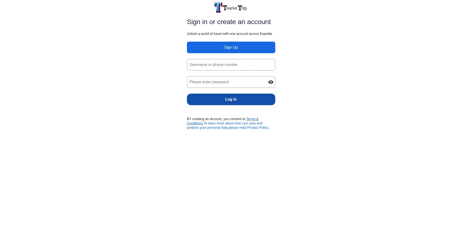 Website screenshot of Connecttripau.com