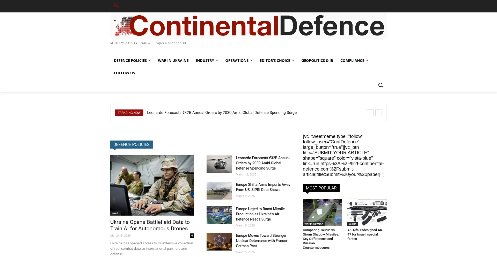 Continental-defence.com