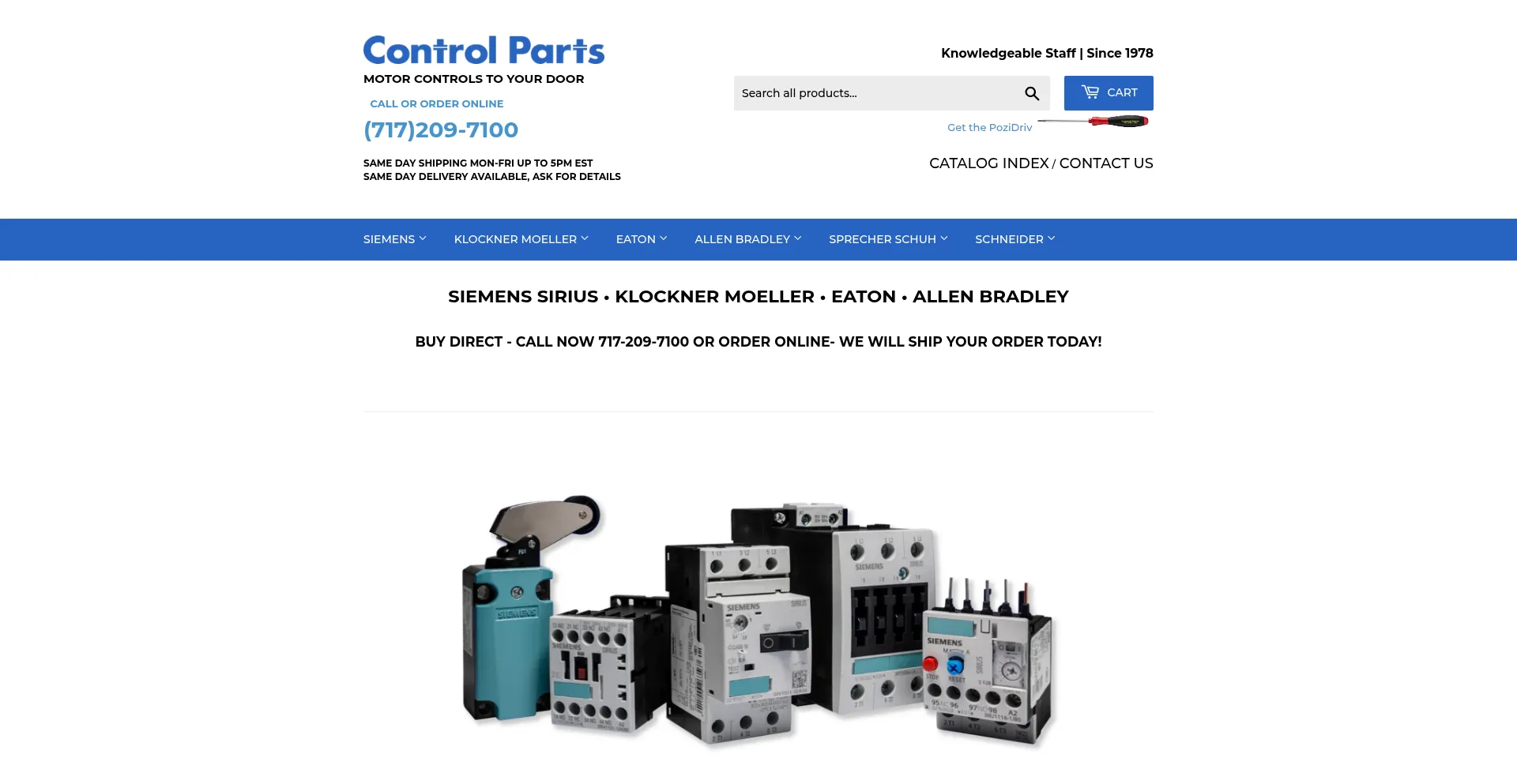 Controlparts.com é Seguro e Confiável?